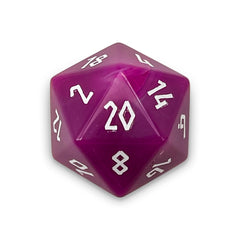 Pink Striped Agate - Boulder® 30mm Gemstone Dice