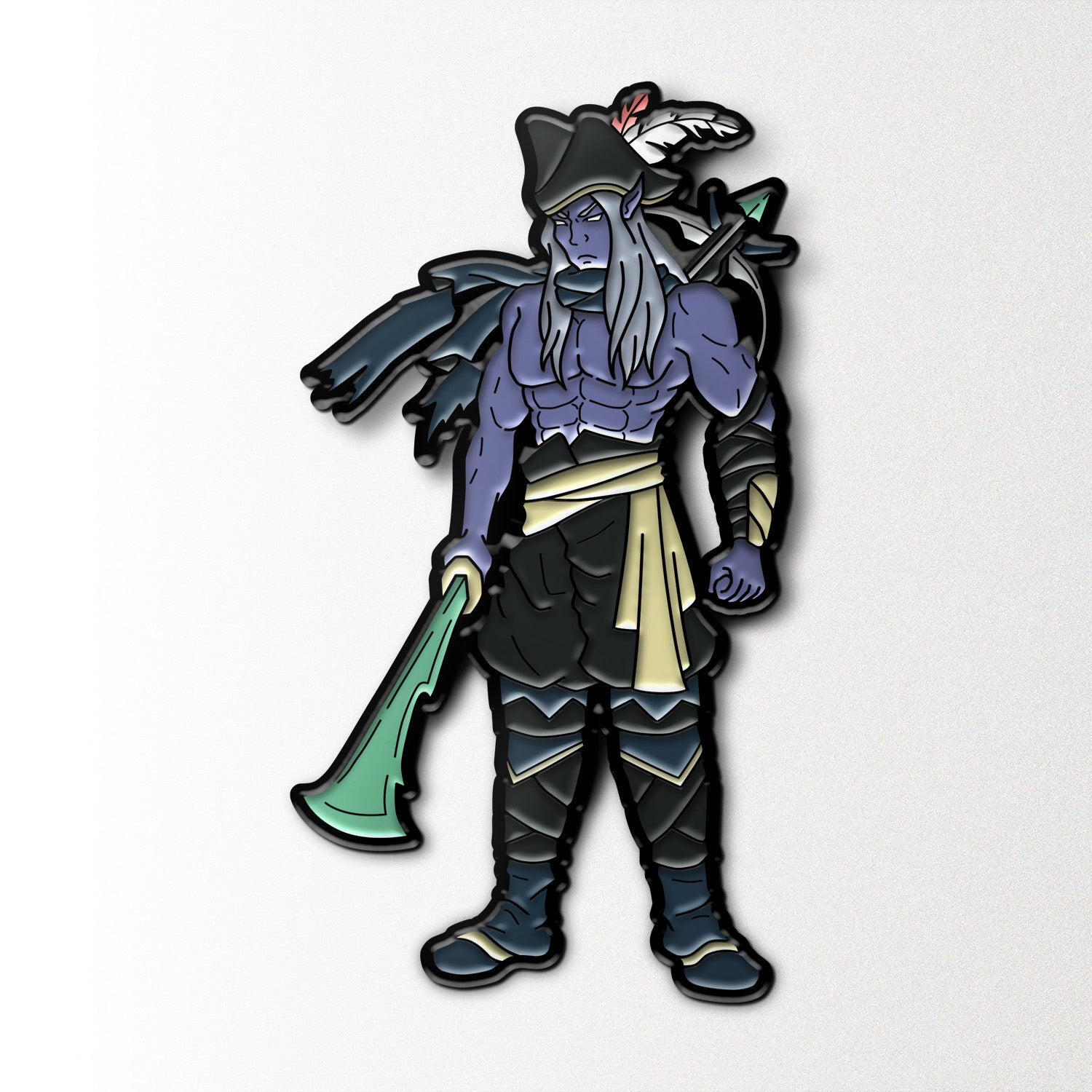 Pirate Crew - Mystery Pin - Case of 20-Enamel Pin-Norse Foundry-D&D Enamel Pin-D&D Pin-Dungeons and Dragons Enamel Pin-D&D Accessories