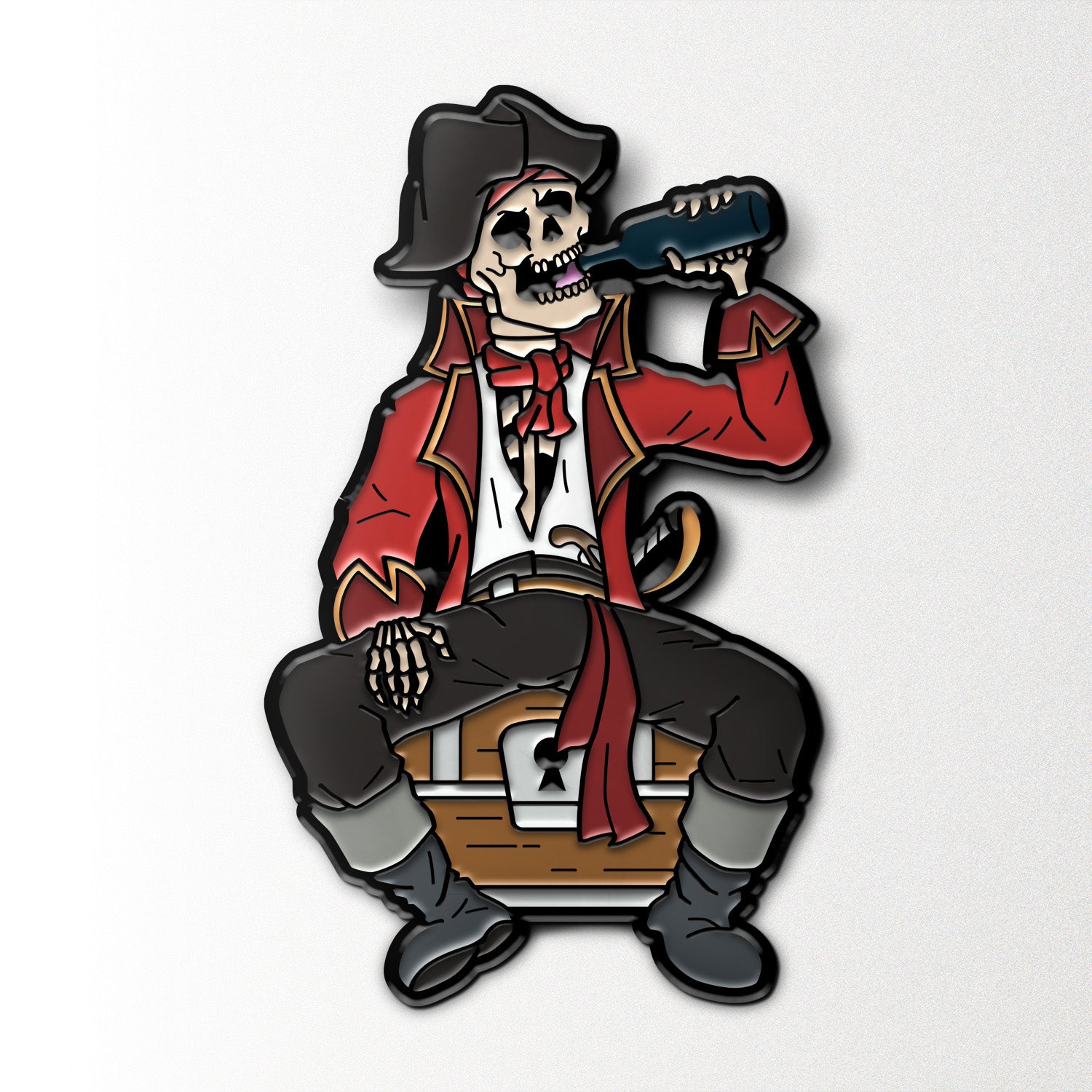 Pirate Crew - Mystery Pin - Case of 20-Enamel Pin-Norse Foundry-D&D Enamel Pin-D&D Pin-Dungeons and Dragons Enamel Pin-D&D Accessories