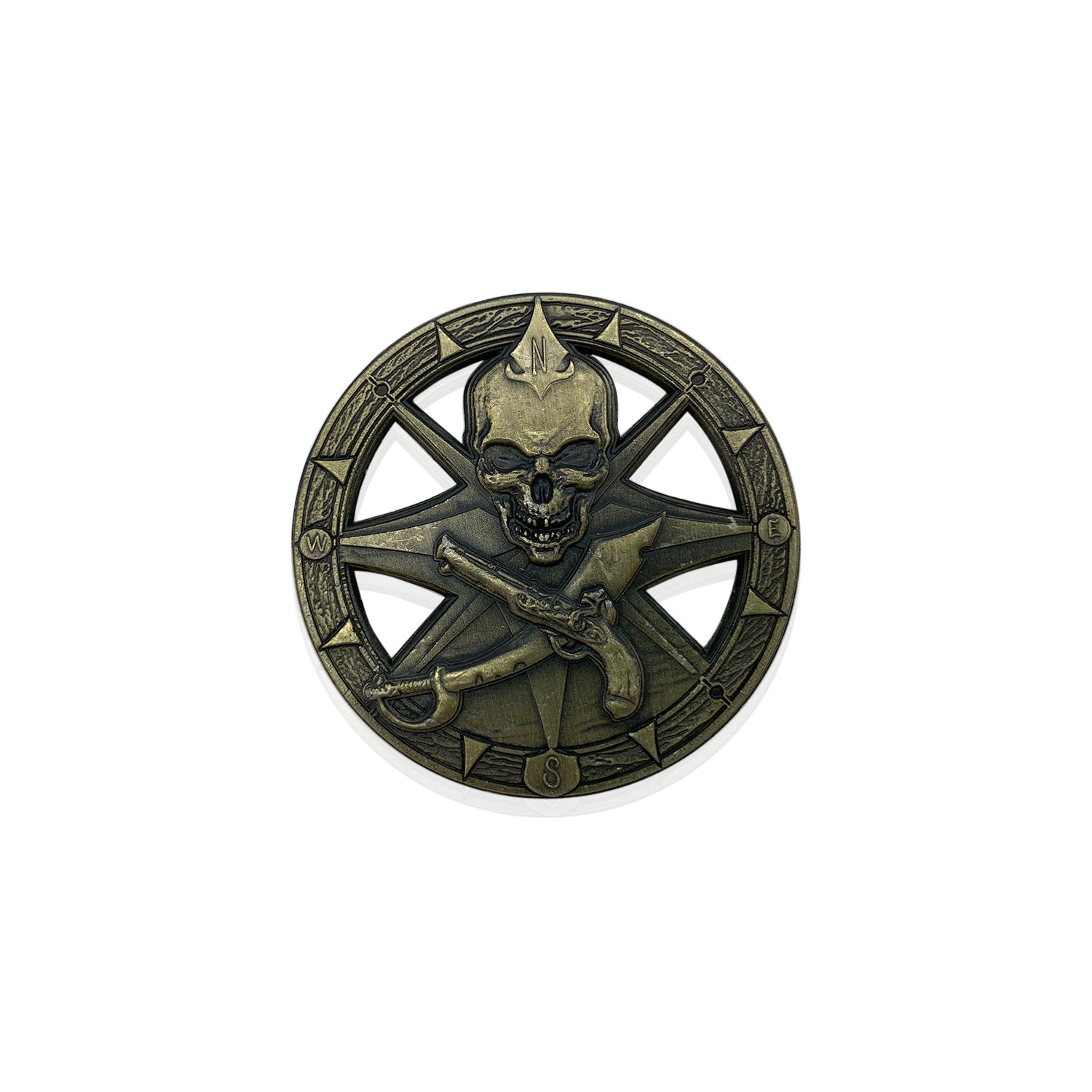 Pirate Compass Rose 50mm Metal