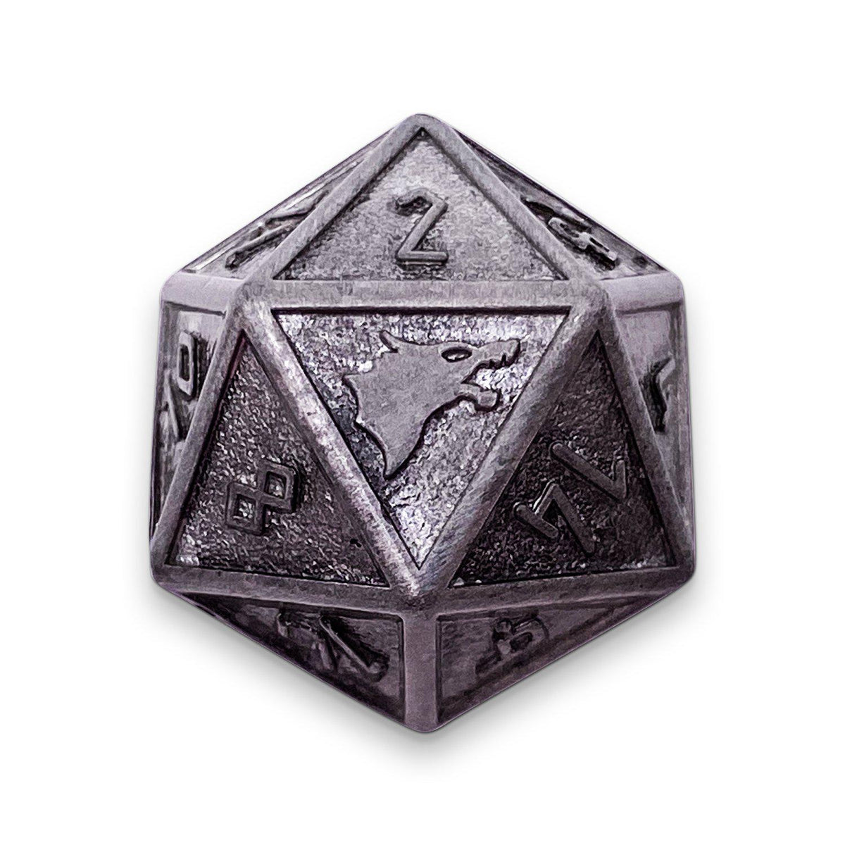 Single Alloy D20 in Plate Mail by Norse Foundry - NOR 04562
