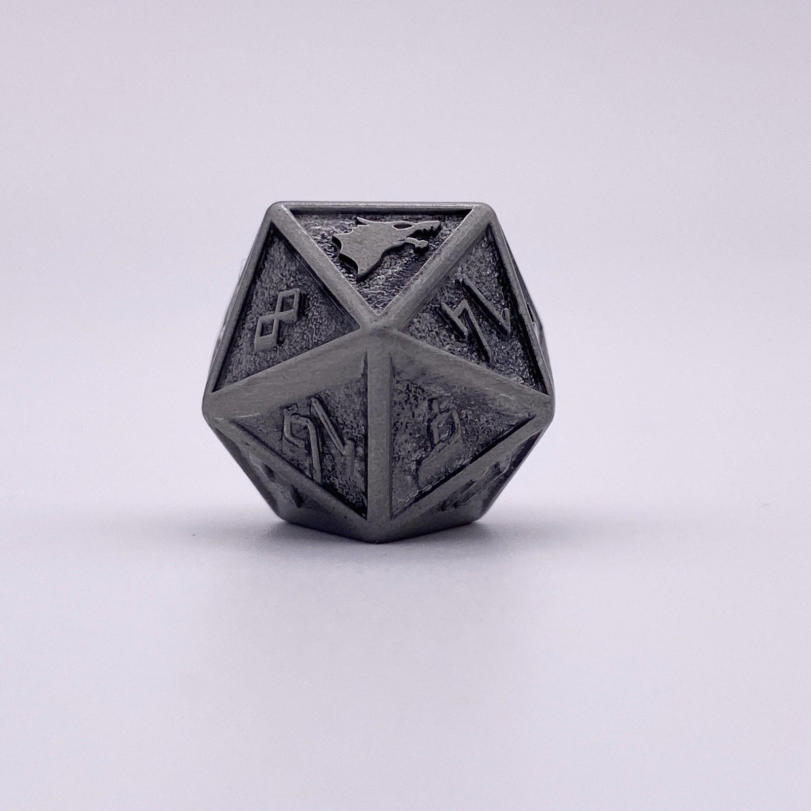 Plate Mail - Norse Themed Metal D20 - NOR 04690