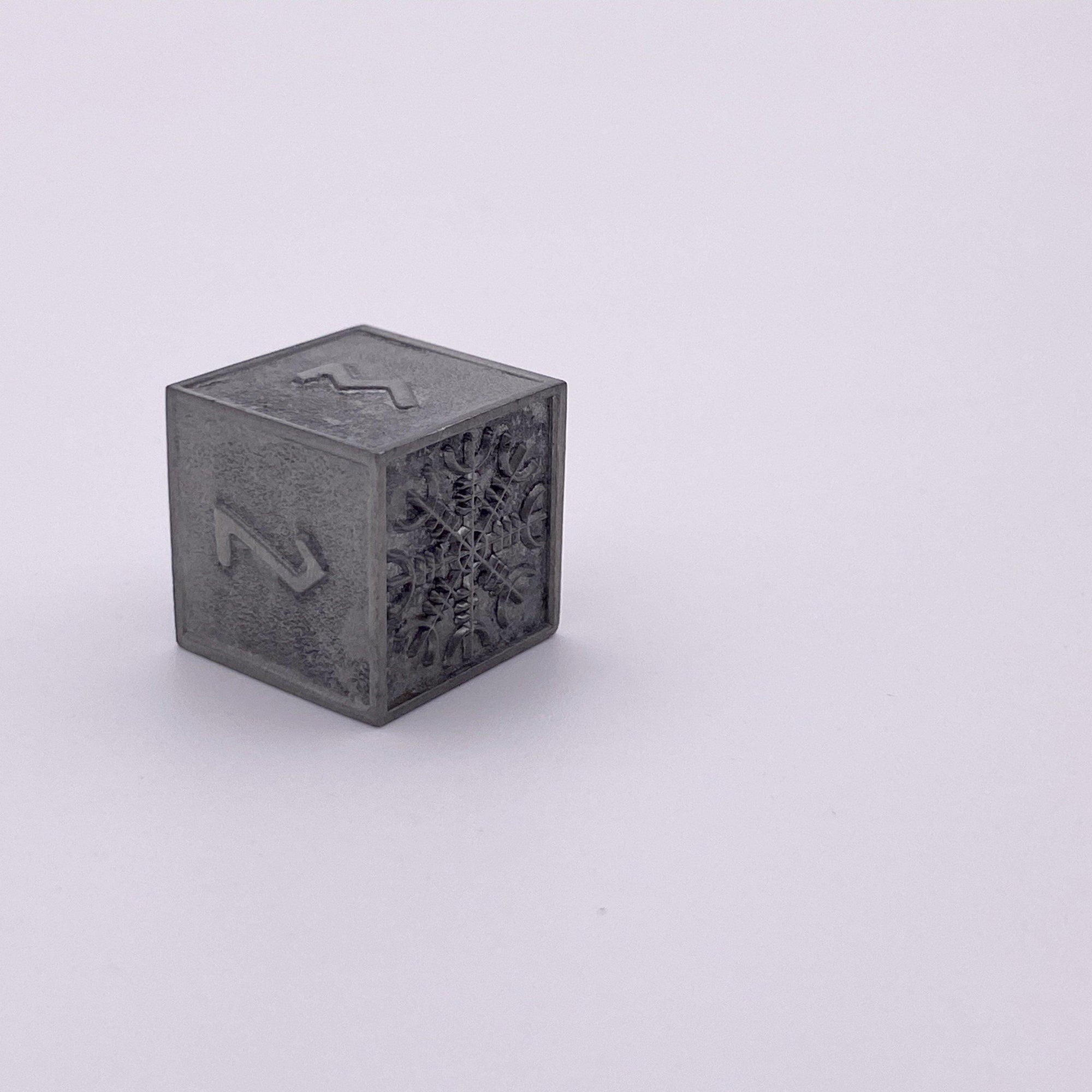 Plate Mail - Norse Themed Metal D6 - NOR 04707