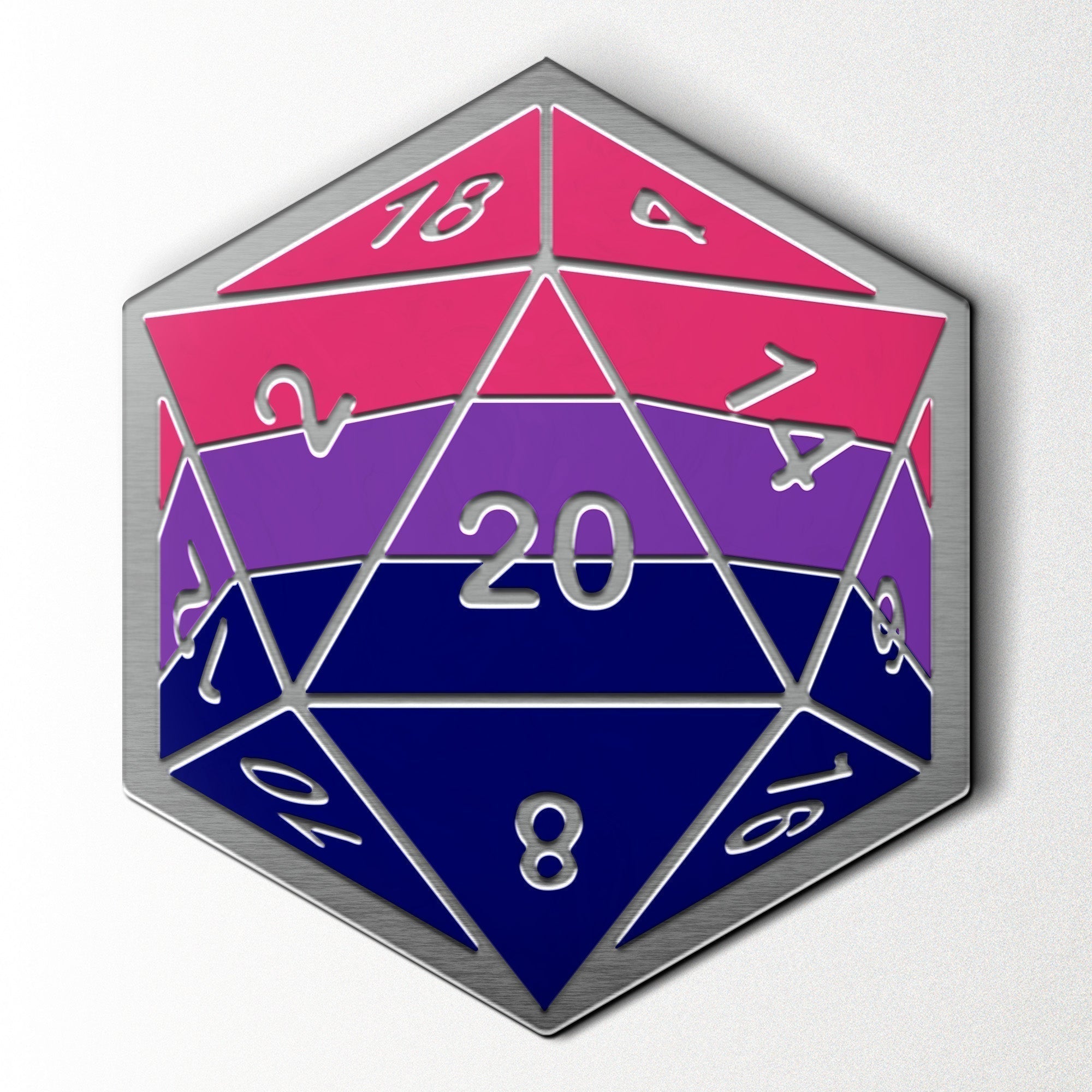 Pride Flag Pins-Pins-Norse Foundry-D&D Enamel Pin-D&D Pin-Dungeons and Dragons Enamel Pin-DND Accessories