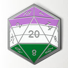 Pride Flag Pins-Pins-Norse Foundry-D&D Enamel Pin-D&D Pin-Dungeons and Dragons Enamel Pin-DND Accessories