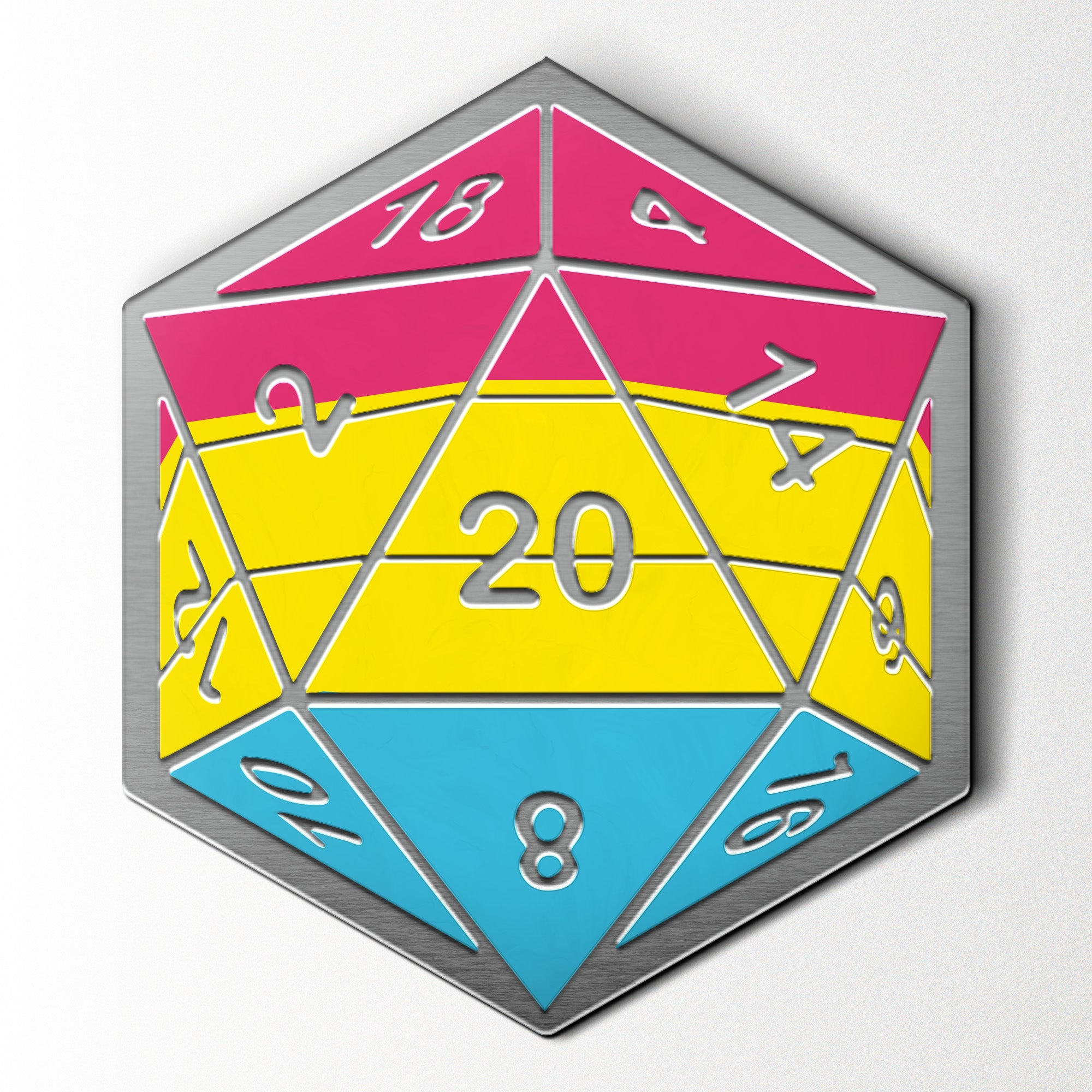 Pride Flag Pins-Pins-Norse Foundry-D&D Enamel Pin-D&D Pin-Dungeons and Dragons Enamel Pin-DND Accessories