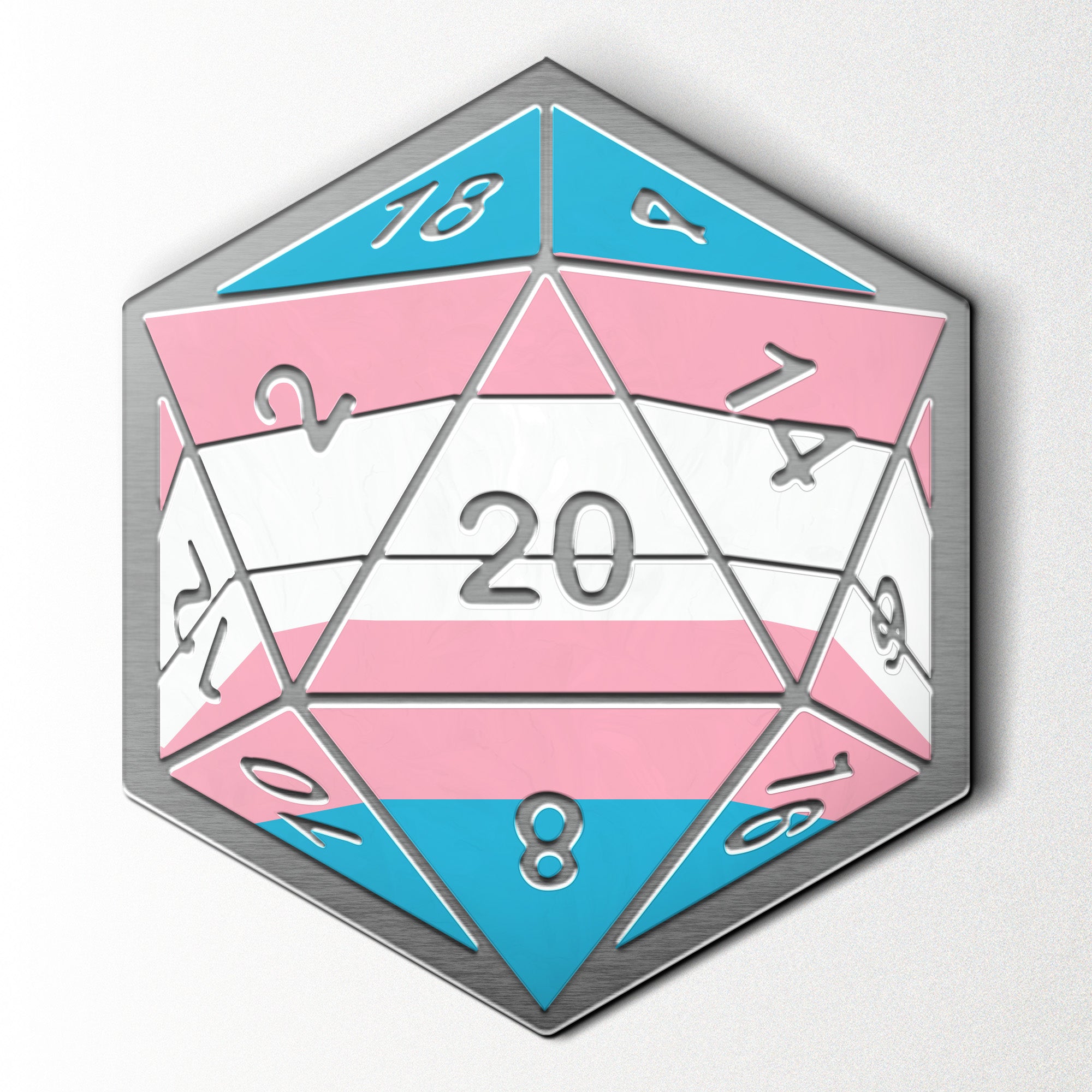 Pride Flag Pins-Pins-Norse Foundry-D&D Enamel Pin-D&D Pin-Dungeons and Dragons Enamel Pin-DND Accessories