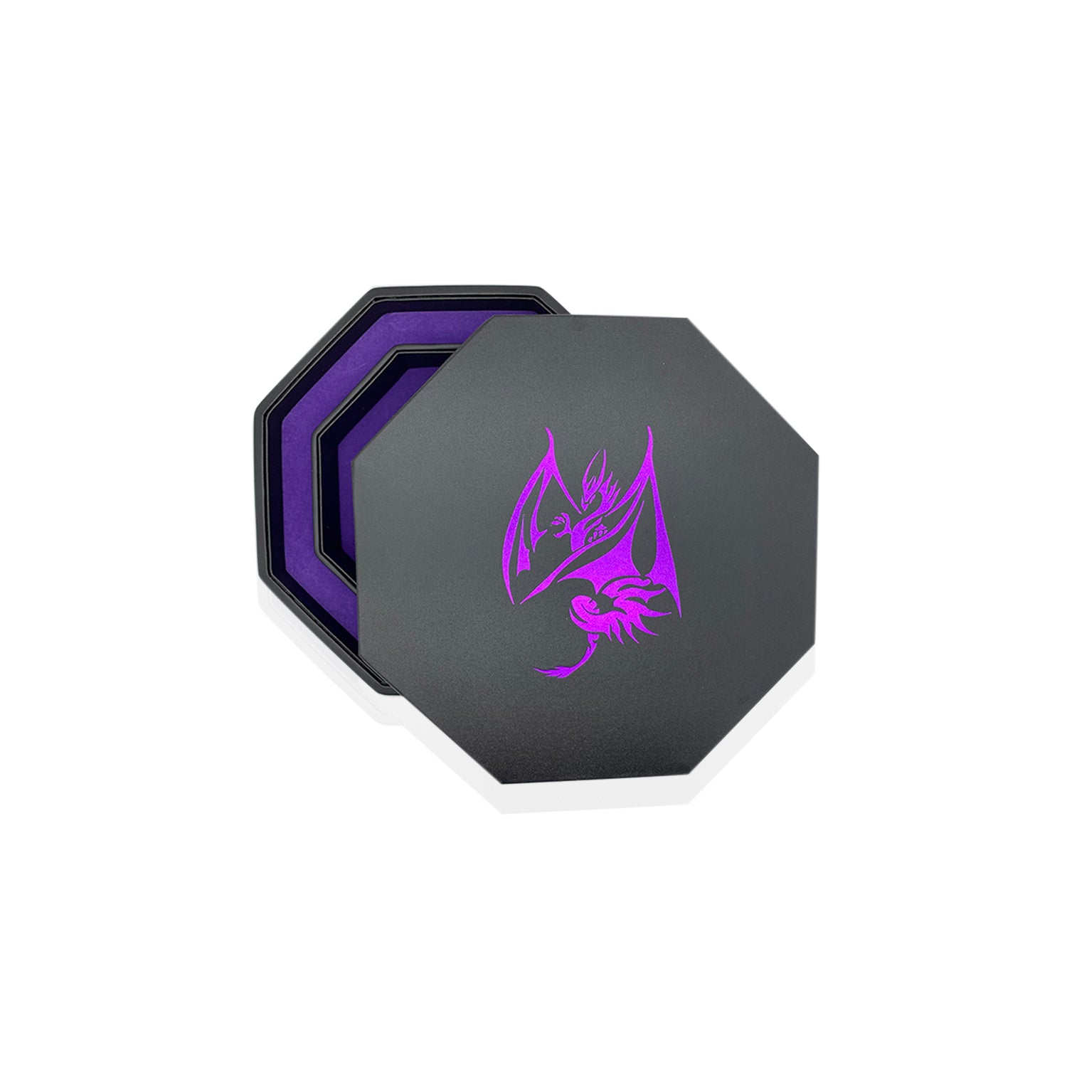 Purple Dragon Tray of Holding™ Dice Tray by Norse Foundry-Dice Tray-Norse Foundry-Dice Tray-DND Dice Tray-D&D Dice Tray-D&D Accessories-D&D Dice Storage