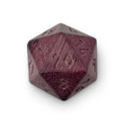 Purple Heart - Boulder® 35mm Wooden Dice-Dice-Norse Foundry-Norse Foundry-dungeons & dragons-d&d dice-rpg dice-d20-wood dice-d&d-boulder-perfect for tabletop rpgs
