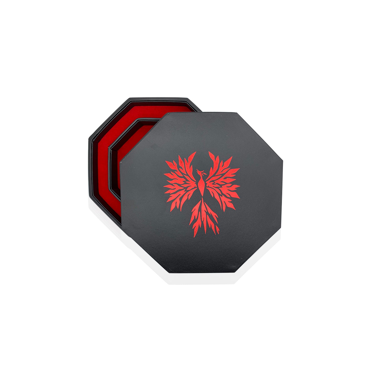 Red Phoenix - Tray of Holding™ Dice Tray by Norse Foundry-Dice Tray-Norse Foundry-Dice Tray-DND Dice Tray-D&D Dice Tray-D&D Accessories-D&D Dice Storage