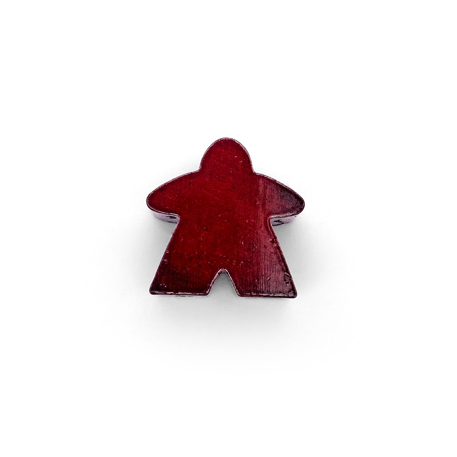 8 Pack of Red Enamel Meeples by Norse Foundry