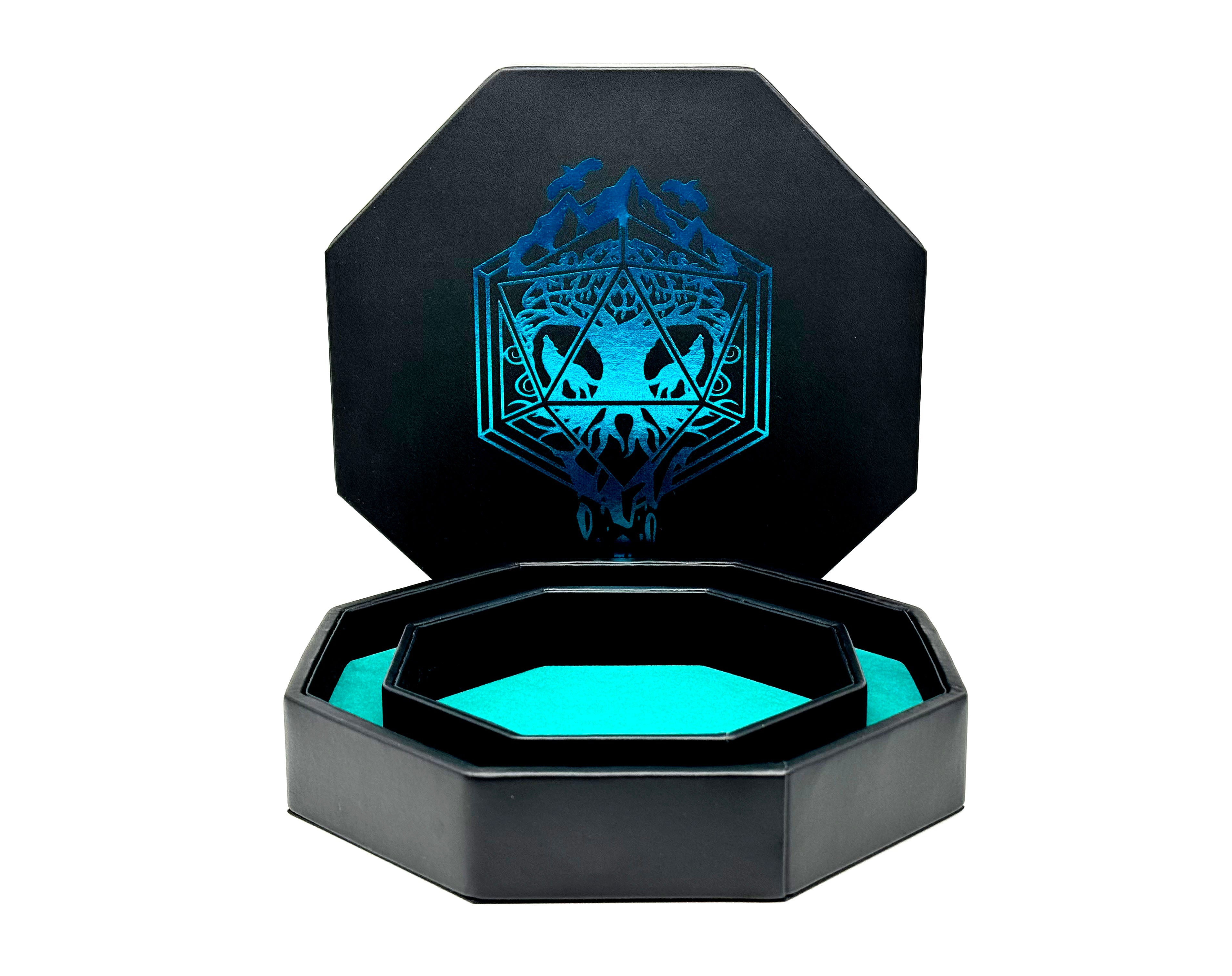 Roll for Adventure Holographic - Tray of Holding™ Dice Tray by Norse Foundry-Dice Tray-Norse Foundry-Dice Tray-DND Dice Tray-D&D Dice Tray-D&D Accessories-D&D Dice Storage
