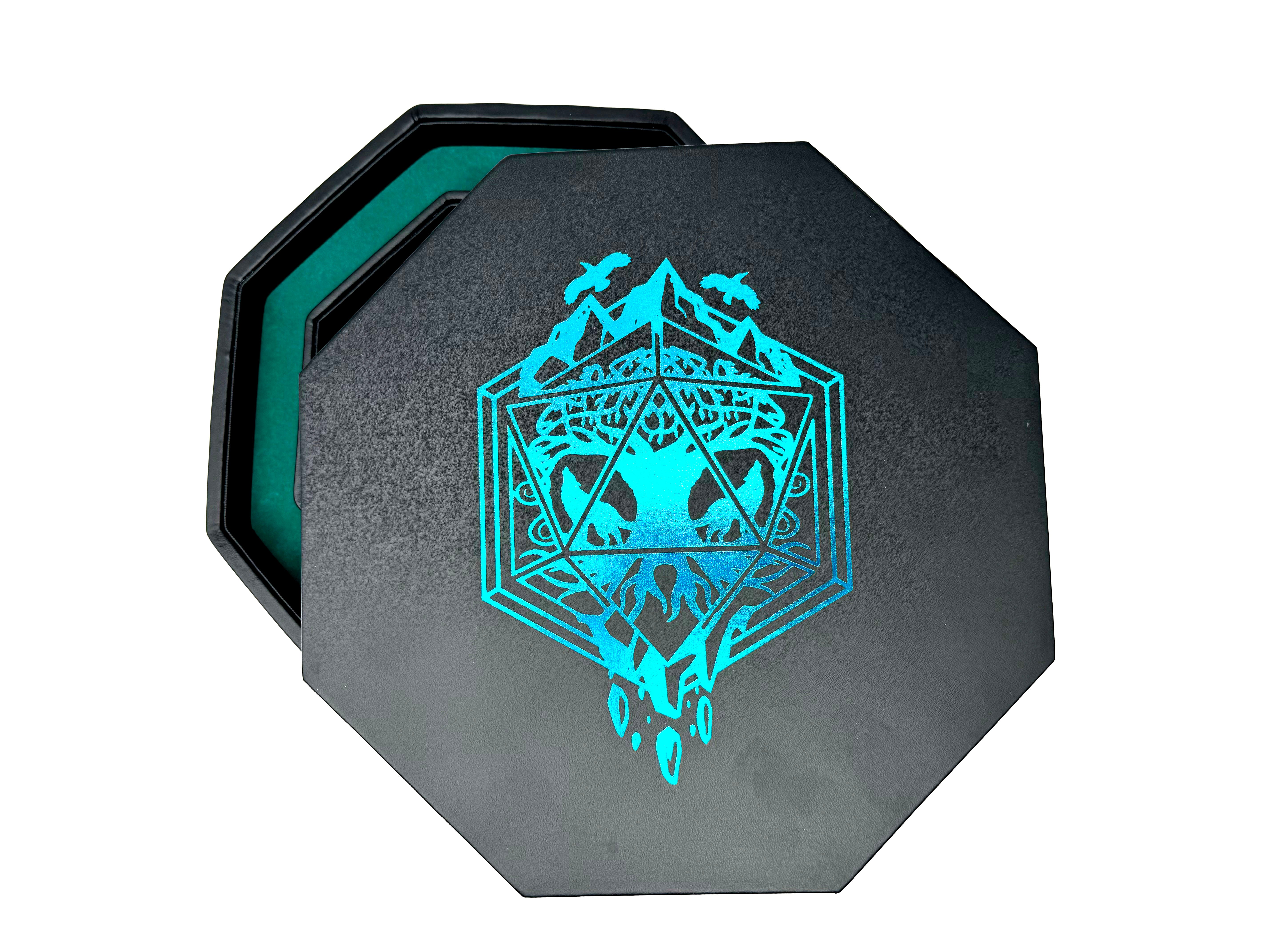Roll for Adventure Holographic - Tray of Holding™ Dice Tray by Norse Foundry-Dice Tray-Norse Foundry-Dice Tray-DND Dice Tray-D&D Dice Tray-D&D Accessories-D&D Dice Storage