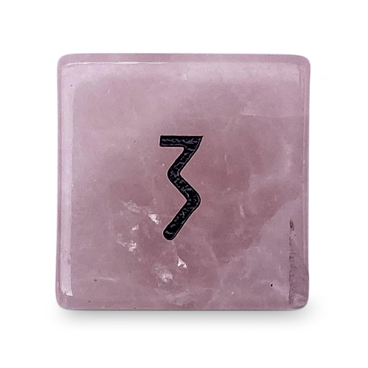 Rose Quartz - Single D6 Gemstone Dice-Gemstone Dice-Norse Foundry-Gemstone Dice-Dungeons and Dragons Dice-Gem Dice DND Dice-Gaming Dice-Perfect for Tabletop RPGs-D6