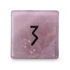 Rose Quartz - Single D6 Gemstone Dice-Gemstone Dice-Norse Foundry-Norse Foundry-dungeons & dragons-d&d dice-rpg d6-gemstone d6-d&d-d6-perfect for tabletop rpgs