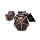 Rust Monster - Norse Themed Metal Dice Set-Zinc Alloy Dice-Norse Foundry-Norse Foundry-dungeons & dragons-d&d dice set-rpg dice set-d20-metal dice set-d&d-perfect for tabletop rpgs