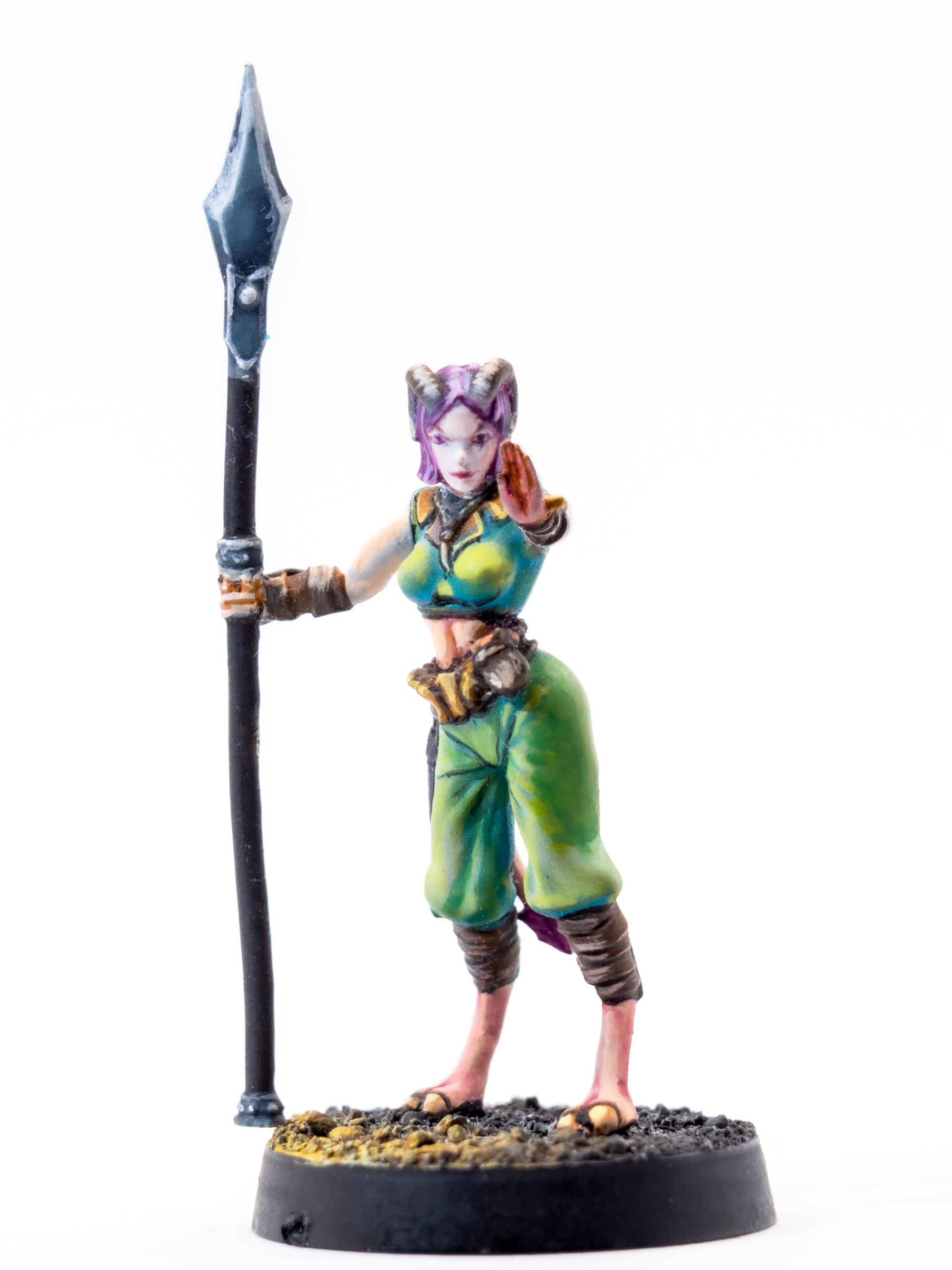 Sakya - Demonkin Female Light Miniature by Adventurers & Adversaries