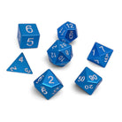 Sea Teal - 7 Piece RPG Set 6063 Aluminum Dice-Aluminum Dice-Norse Foundry-Norse Foundry-aluminum dice-dungeons & dragons-d&d dice set-rpg dice set-aluminum d&d dice set-d&d-lightweight-perfect for tabletop rpgs