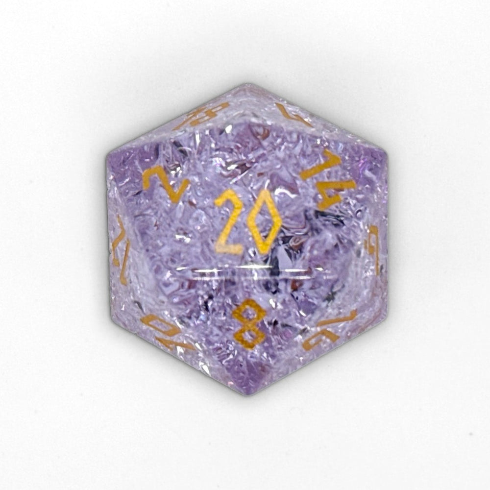 Shattered Zircon Alexandrite Glass - Boulder® 30mm Glass Dice