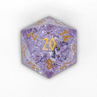 Shattered Zircon Alexandrite Glass - Boulder® 30mm Glass Dice-Boulder-Norse Foundry-Norse Foundry-dungeons & dragons-d&d dice-rpg dice-d20-glass dice-d&d-30mm-boulder-perfect for tabletop rpgs