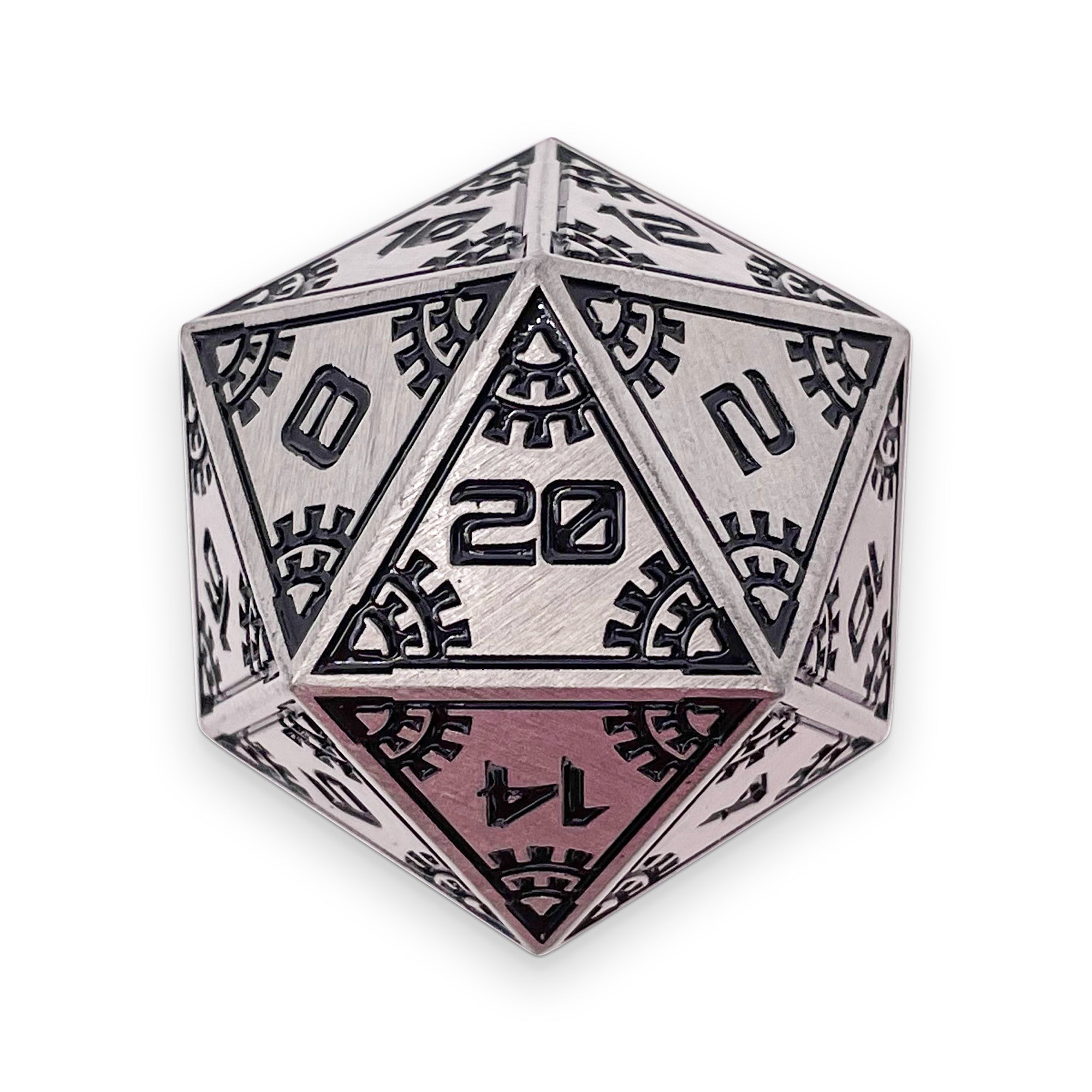 Shooting Star - Asteroid Boulder® 45MM Alloy Metal Dice-Metal - Zinc Alloy Dice-Norse Foundry-Norse Foundry-dungeons & dragons-d&d dice-rpg dice-d20-metal dice-d&d-45mm-oversize-boulder-perfect for tabletop rpgs