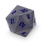 Single Alloy D20 in Atomic Metal by Norse Foundry-Metal - Zinc Alloy Dice-Norse Foundry-dice-dungeons & dragons-dnd-dungeons & dragons-metal dice-d20