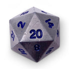 Single Alloy D20 in Atomic Metal by Norse Foundry-Metal - Zinc Alloy Dice-Norse Foundry-dice-dungeons & dragons-dnd-dungeons & dragons-metal dice-d20