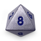 Single Alloy D8 in Atomic Metal by-Zinc Alloy Dice-Norse Foundry-dice-dungeons & dragons-d&d-dungeons & dragons-metal dice-d8