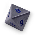 Single Alloy D8 in Atomic Metal by-Zinc Alloy Dice-Norse Foundry-dice-dungeons & dragons-d&d-dungeons & dragons-metal dice-d8