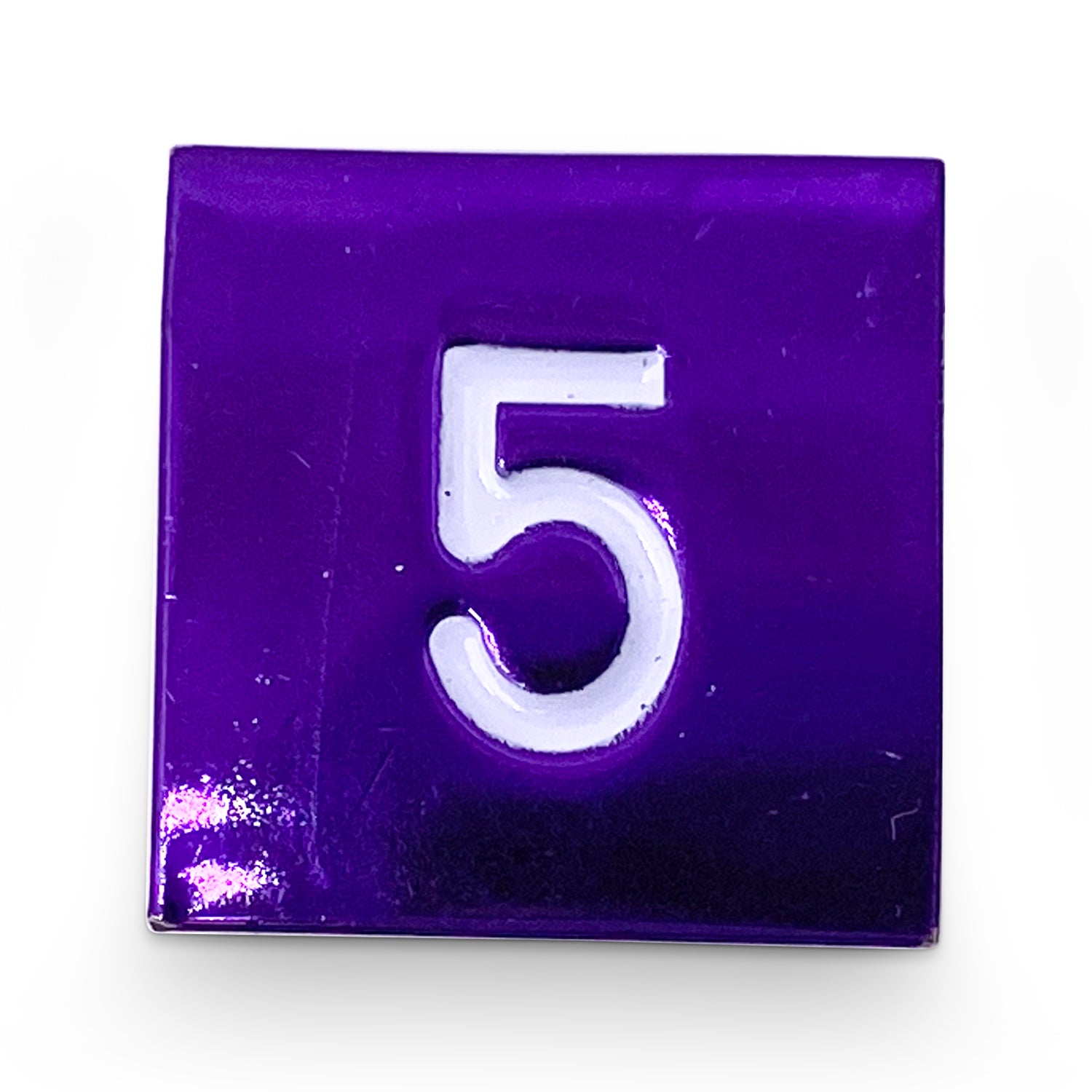 Single Alloy Dice - Bardic Purple D6-Dice-Norse Foundry-dice-dungeons and dragons-dnd-dungeons & dragons-metal dice-d6