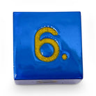Single Alloy Dice - Lightning Bolt D6-Zinc Alloy Dice-Norse Foundry-dice-dungeons & dragons-d&d-dungeons & dragons-metal dice-d6