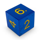 Single Alloy Dice - Lightning Bolt D6-Zinc Alloy Dice-Norse Foundry-dice-dungeons & dragons-dnd-dungeons & dragons-metal dice-d6