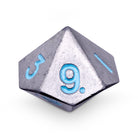 Single Alloy Metal D10 in Spellbound by Norse Foundry-Metal - Zinc Alloy Dice-Norse Foundry-dice-dungeons & dragons-d&d-dungeons & dragons-metal dice-d10