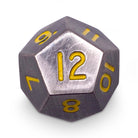 Single Alloy Metal D12 in Blacksmith's Anvil by Norse Foundry-Metal - Zinc Alloy Dice-Norse Foundry-dice-dungeons and dragons-d&d-dungeons & dragons-metal dice-d12