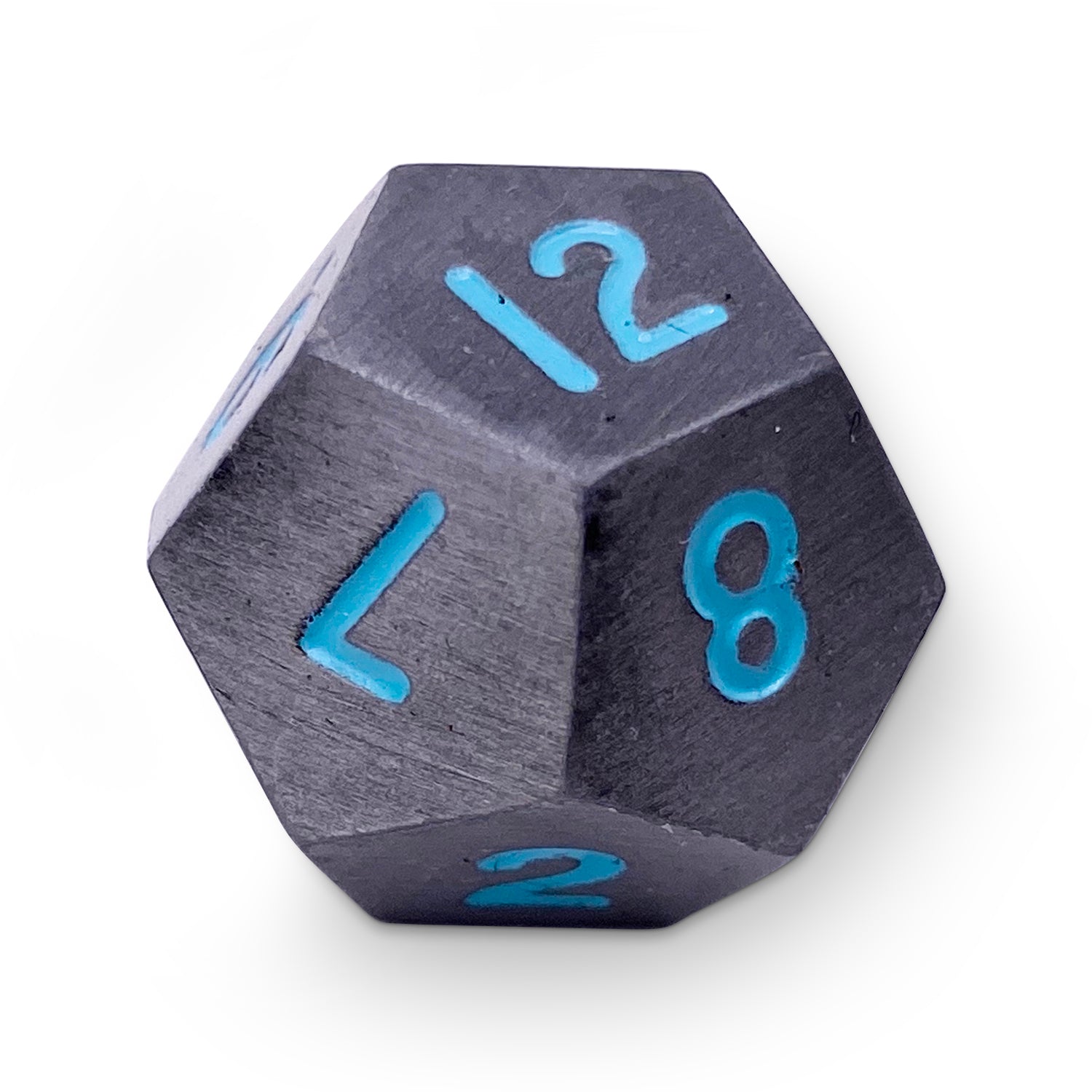 Single Alloy Metal D12 in Spellbound by Norse Foundry-Metal - Zinc Alloy Dice-Norse Foundry-dice-dungeons & dragons-d&d-dungeons & dragons-metal dice-d12