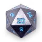 Single Alloy Metal D20 in Spellbound by Norse Foundry-Metal - Zinc Alloy Dice-Norse Foundry-dice-dungeons & dragons-d&d-dungeons & dragons-metal dice-d20
