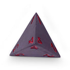 Single Alloy Metal D4 in Nightmare Black by-Metal - Zinc Alloy Dice-Norse Foundry-dice-dungeons and dragons-d&d-dungeons & dragons-metal dice-d4