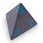 Single Alloy Metal D4 in Spellbound by Norse Foundry-Metal - Zinc Alloy Dice-Norse Foundry-dice-dungeons and dragons-d&d-dungeons & dragons-metal dice-d4