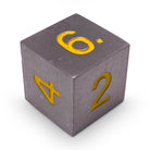 Single Alloy Metal D6 in Blacksmith's Anvil by Norse Foundry-Metal - Zinc Alloy Dice-Norse Foundry-dice-dungeons and dragons-dnd-dungeons & dragons-metal dice-d6