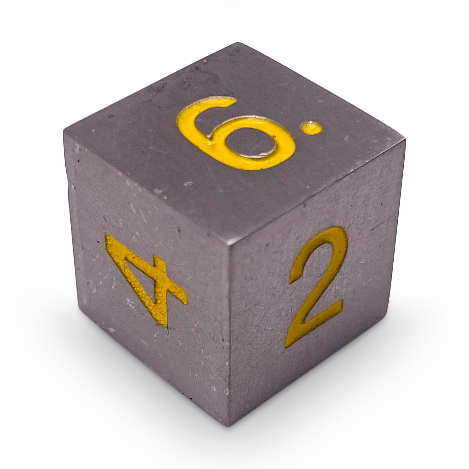 Single Alloy Metal D6 in Blacksmith's Anvil by Norse Foundry-Metal - Zinc Alloy Dice-Norse Foundry-dice-dungeons and dragons-dnd-dungeons & dragons-metal dice-d6