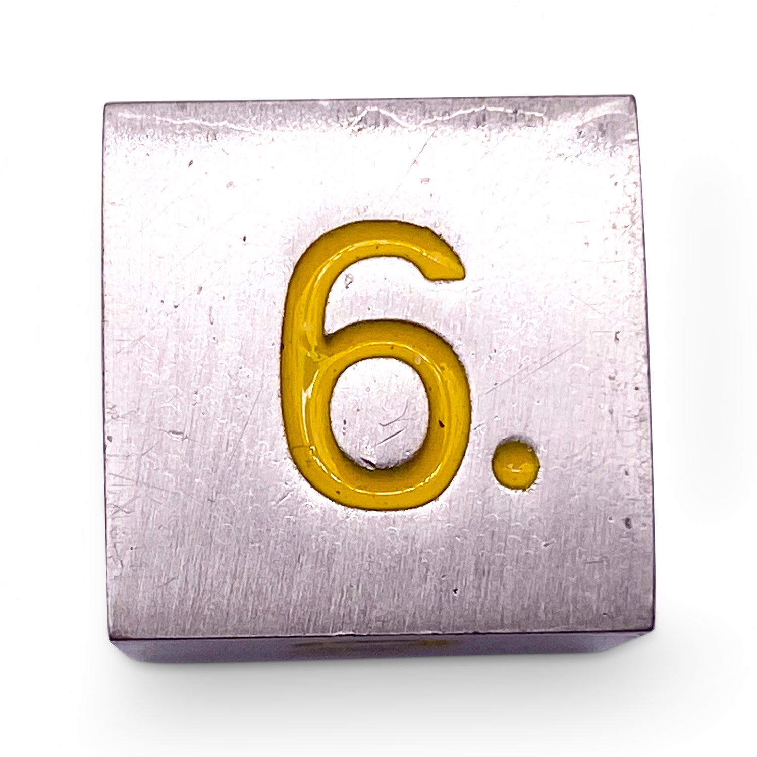 Single Alloy Metal D6 in Blacksmith's Anvil by Norse Foundry-Metal - Zinc Alloy Dice-Norse Foundry-dice-dungeons and dragons-dnd-dungeons & dragons-metal dice-d6