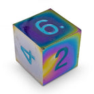 Single Alloy Metal D6 in Queens Treasure by Norse Foundry-Metal - Zinc Alloy Dice-Norse Foundry-dice-dungeons and dragons-d&d-dungeons & dragons-metal dice-d6