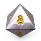 Single Alloy Metal D8 in Blacksmith's Anvil by-Metal - Zinc Alloy Dice-Norse Foundry-dice-dungeons & dragons-d&d-dungeons & dragons-metal dice-d8
