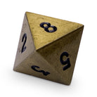Single Alloy Metal D8 in Bronze Dragon Scale by Norse Foundry-Metal - Zinc Alloy Dice-Norse Foundry-dice-dungeons & dragons-d&d-dungeons & dragons-metal dice-d8