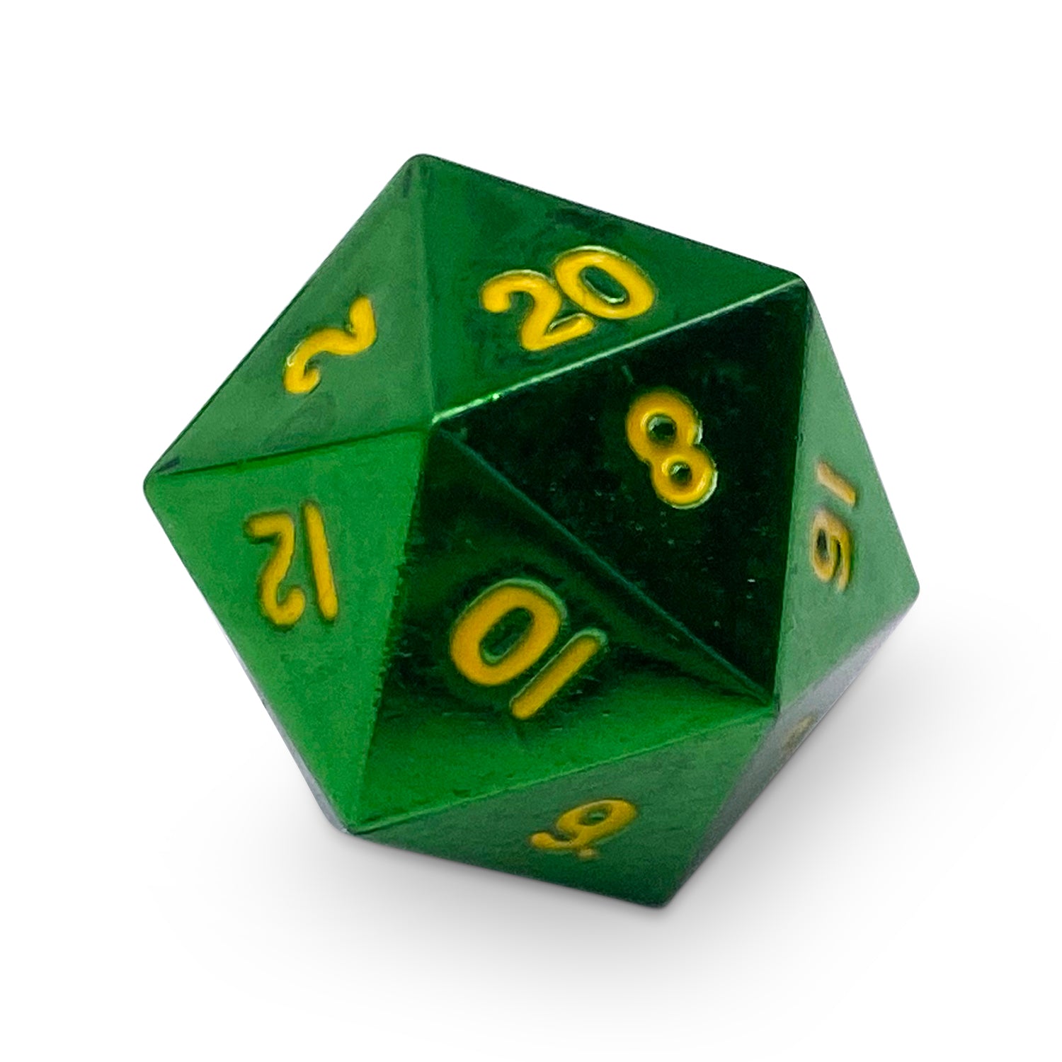 Single Alloy Metal Dice - Goblin Horde D20-Metal - Zinc Alloy Dice-Norse Foundry-dice-dungeons & dragons-dnd-dungeons & dragons-metal dice-d20