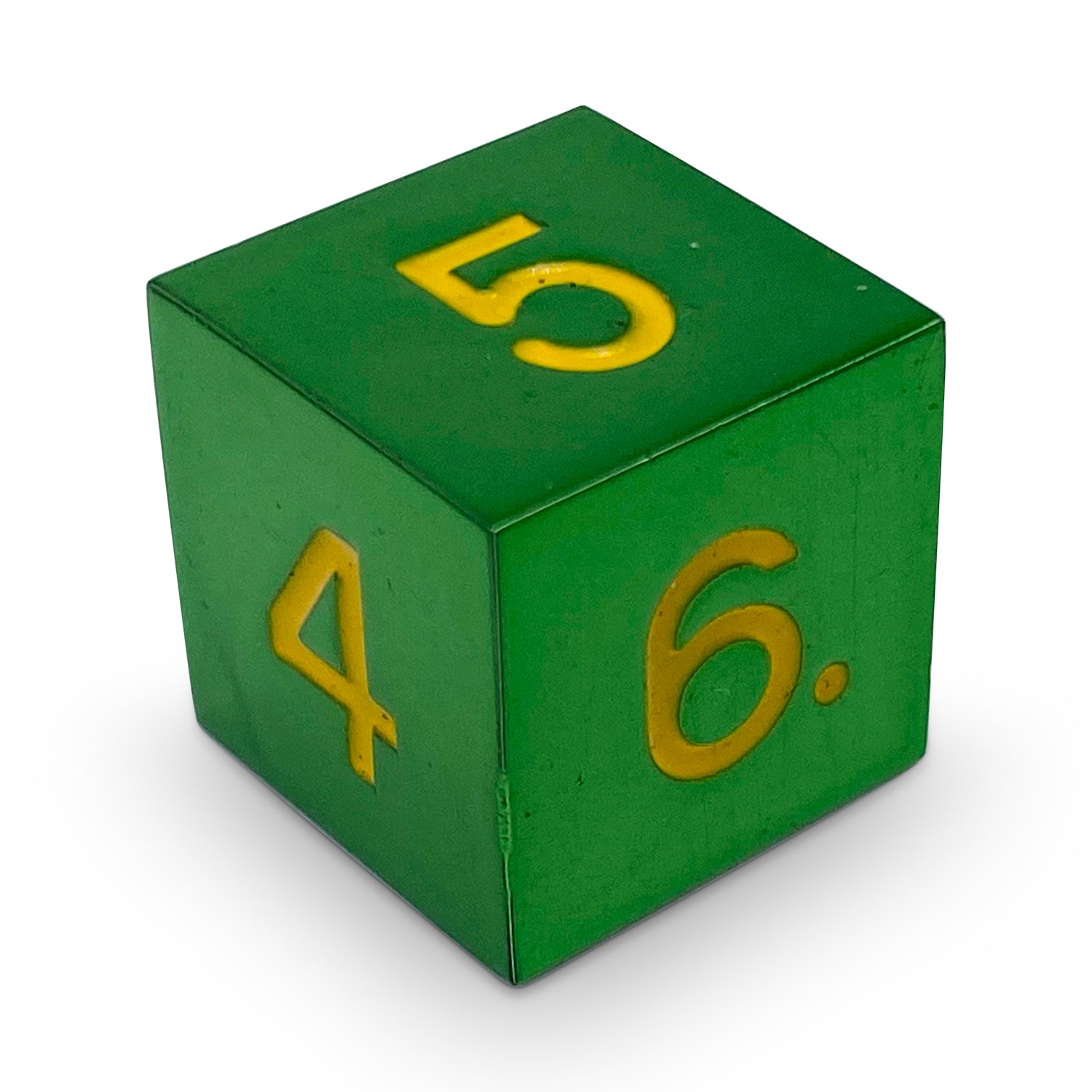 Single Alloy Metal Dice - Goblin Horde D6-Metal - Zinc Alloy Dice-Norse Foundry-Dungeons and Dragons-D&D Dice-D20-Metal Dice Set-DnD-DnD Metal Dice Set-Perfect for Tabletop RPGs