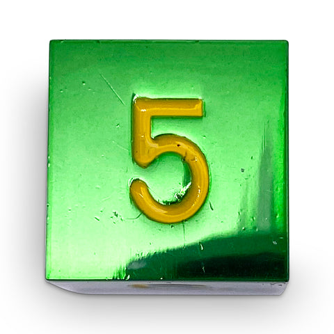 Single Alloy Metal Dice - Goblin Horde D6