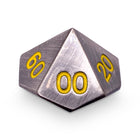 Single Alloy Metal Percentile D10 in Blacksmith's Anvil by Norse Foundry-Metal - Zinc Alloy Dice-Norse Foundry-Dungeons and Dragons-D&D Dice-D20-Metal Dice Set-DnD-DnD Metal Dice Set-Perfect for Tabletop RPGs