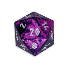 Single Wondrous Dice® D20 in Eldritch by Norse Foundry 6063 Aircraft Grade Aluminum