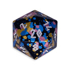 Single Wondrous Dice® D20 in That 70s Die by 6063 Aircraft Grade Aluminum-Dice-Norse Foundry-Norse Foundry-aluminum dice-dungeons & dragons-d&d-rpg dice-aluminum d&d-lightweight-perfect for tabletop rpgs